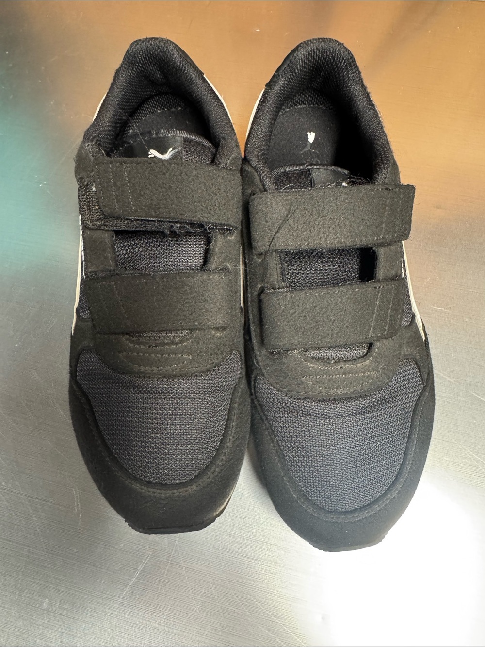 Puma Kids Black Sneakers